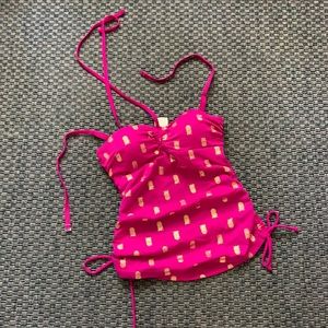 Biden pineapple bathing suit top